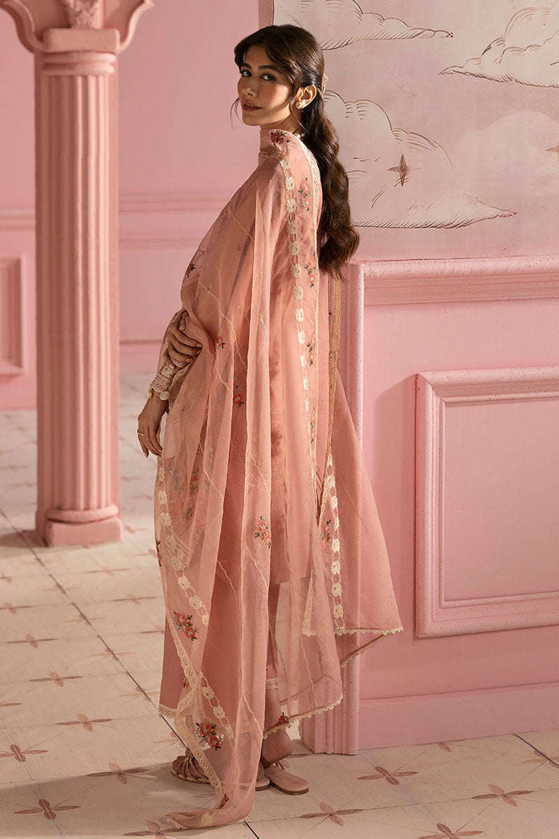 Cross Stitch | Premium Lawn 25 | ROSE QUARTZ - House Of Anaya