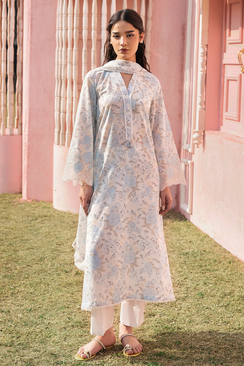 Cross Stitch | Premium Lawn 25 | MYSTIC HAZE - House Of Anaya