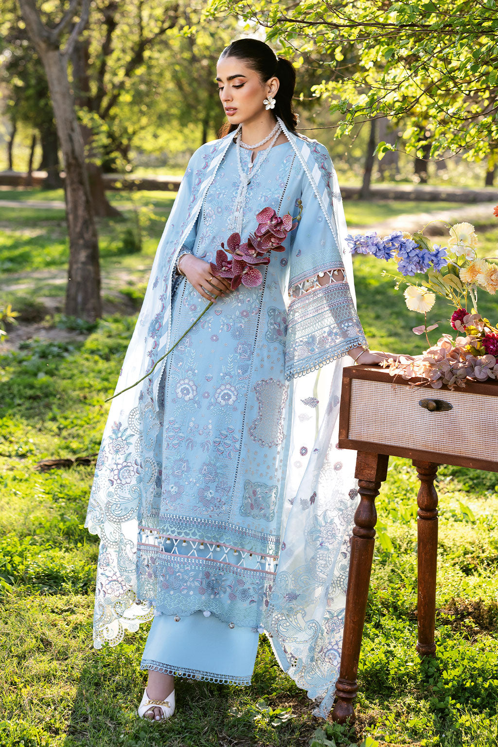 Ramsha | Riwayat Lawn Collection | Y-1306