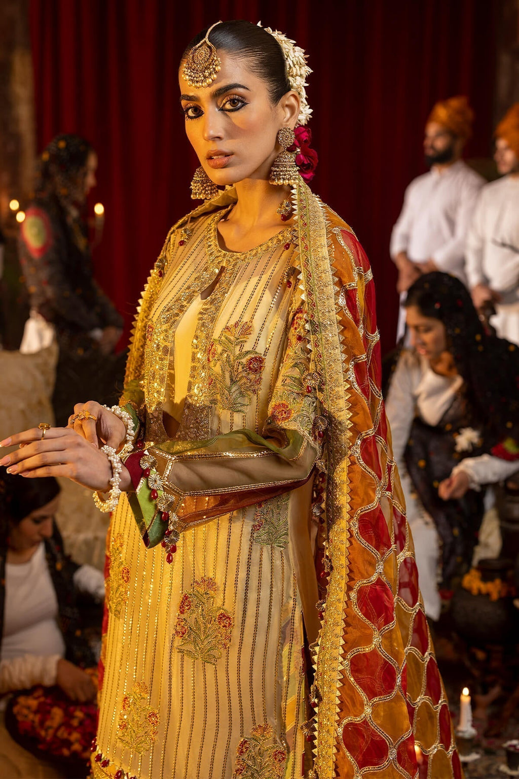 Raeesa Premium | Saf e Awwal Wedding Formals | D-7 - House Of Anaya