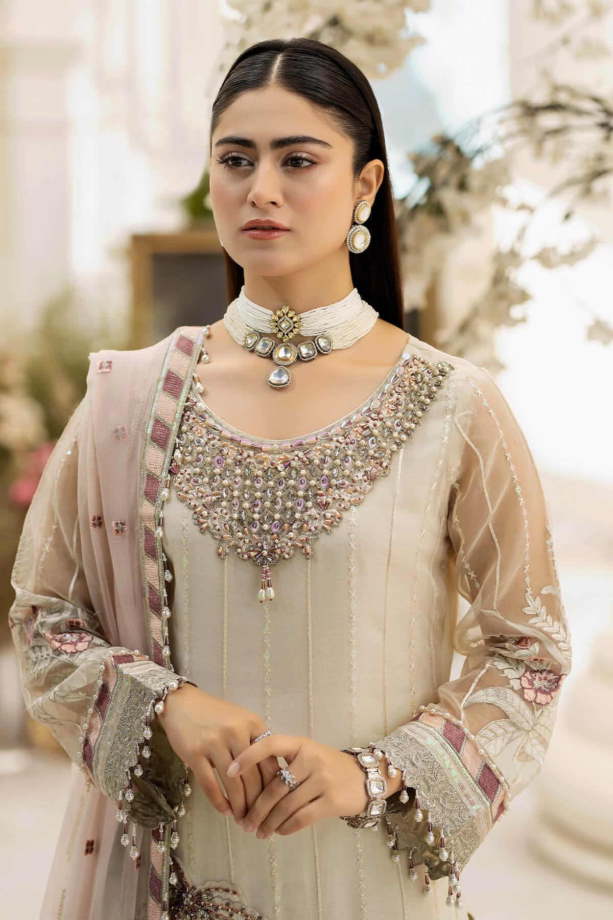 Raeesa Premium | Dehleez Formals | DL-1018 Mehtaab - House Of Anaya