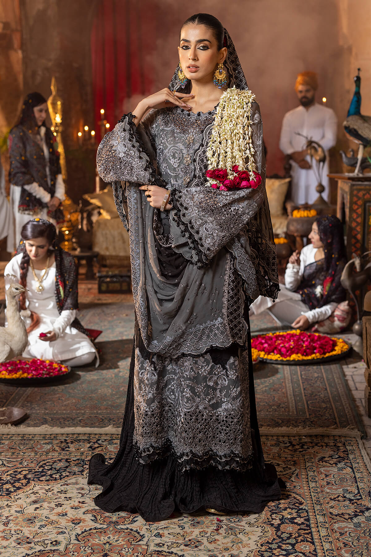 Raeesa Premium | Saf e Awwal Wedding Formals | D-4 - House Of Anaya