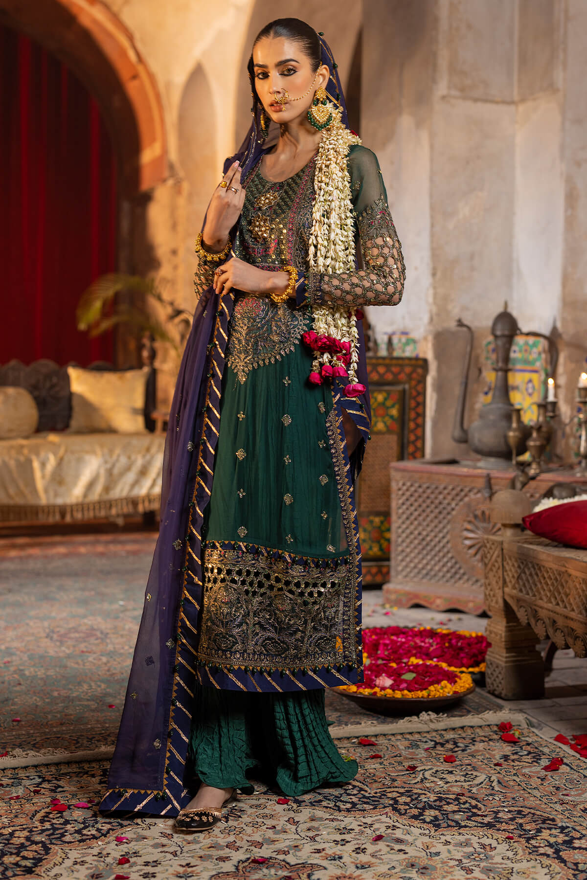 Raeesa Premium | Saf e Awwal Wedding Formals | D-5 - House Of Anaya