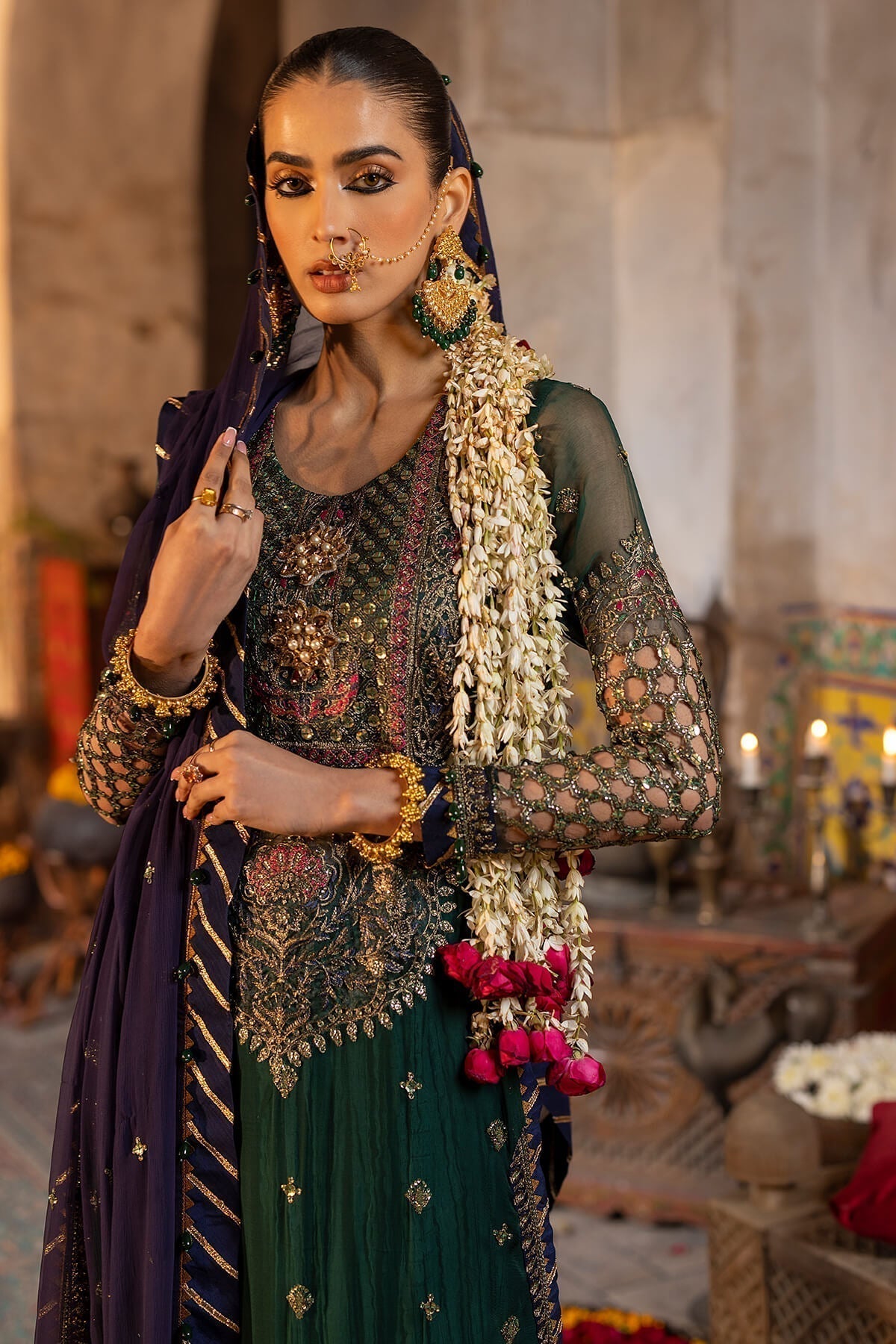 Raeesa Premium | Saf e Awwal Wedding Formals | D-5 - House Of Anaya