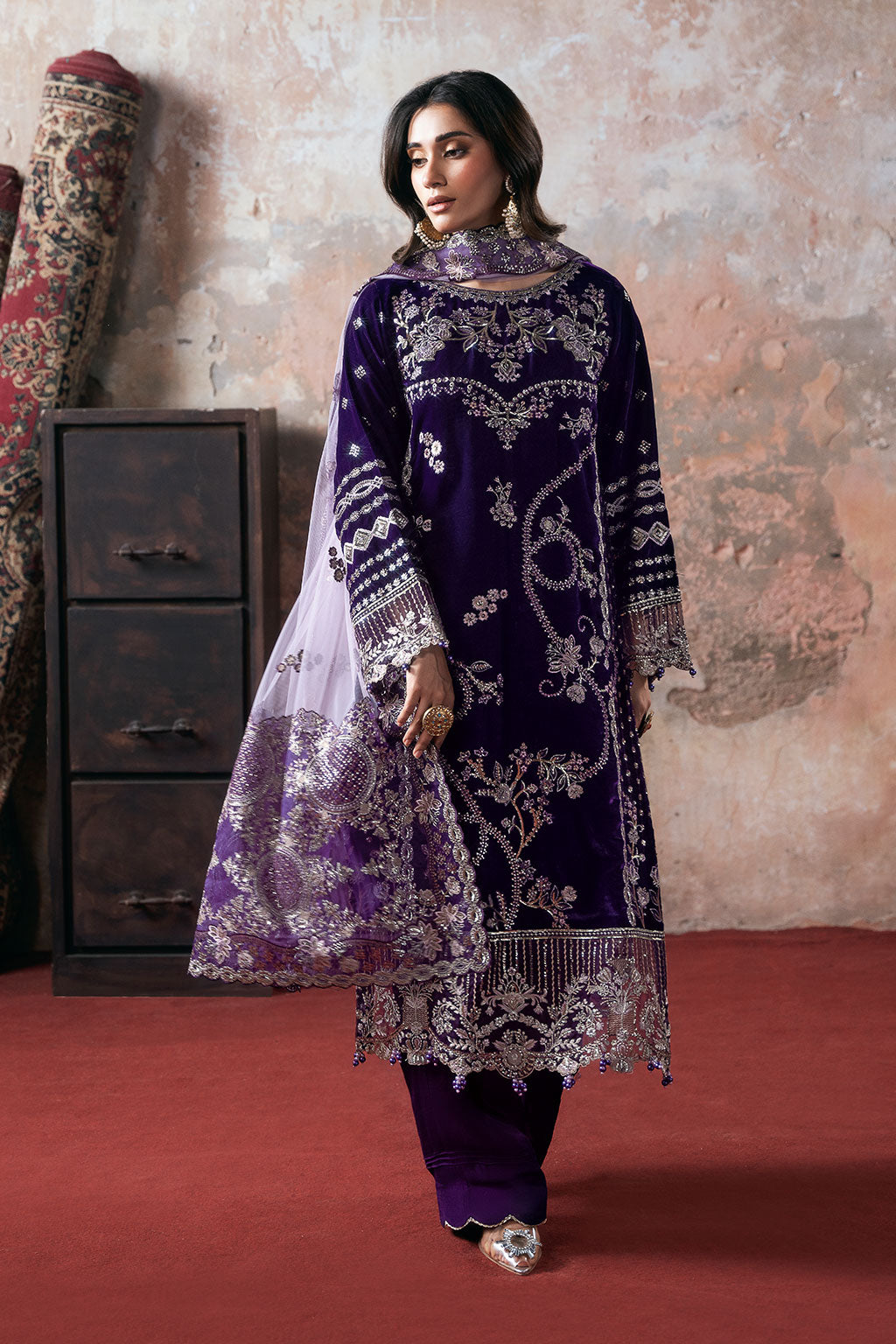 Ramsha | Velvet Collection | V-708