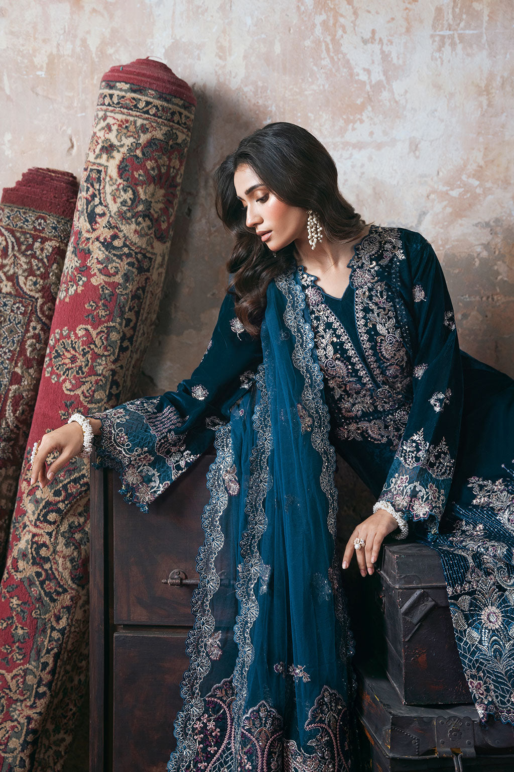 Ramsha | Velvet Collection | V-707
