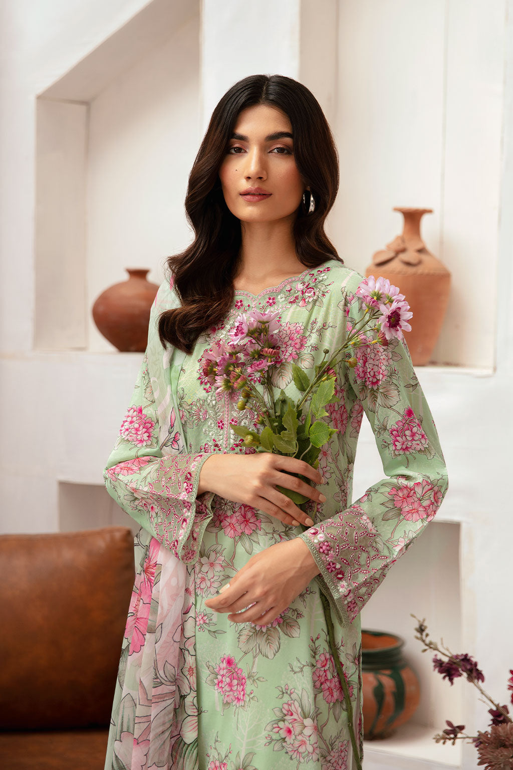Ramsha | Rangrez Lawn Collection | N-702