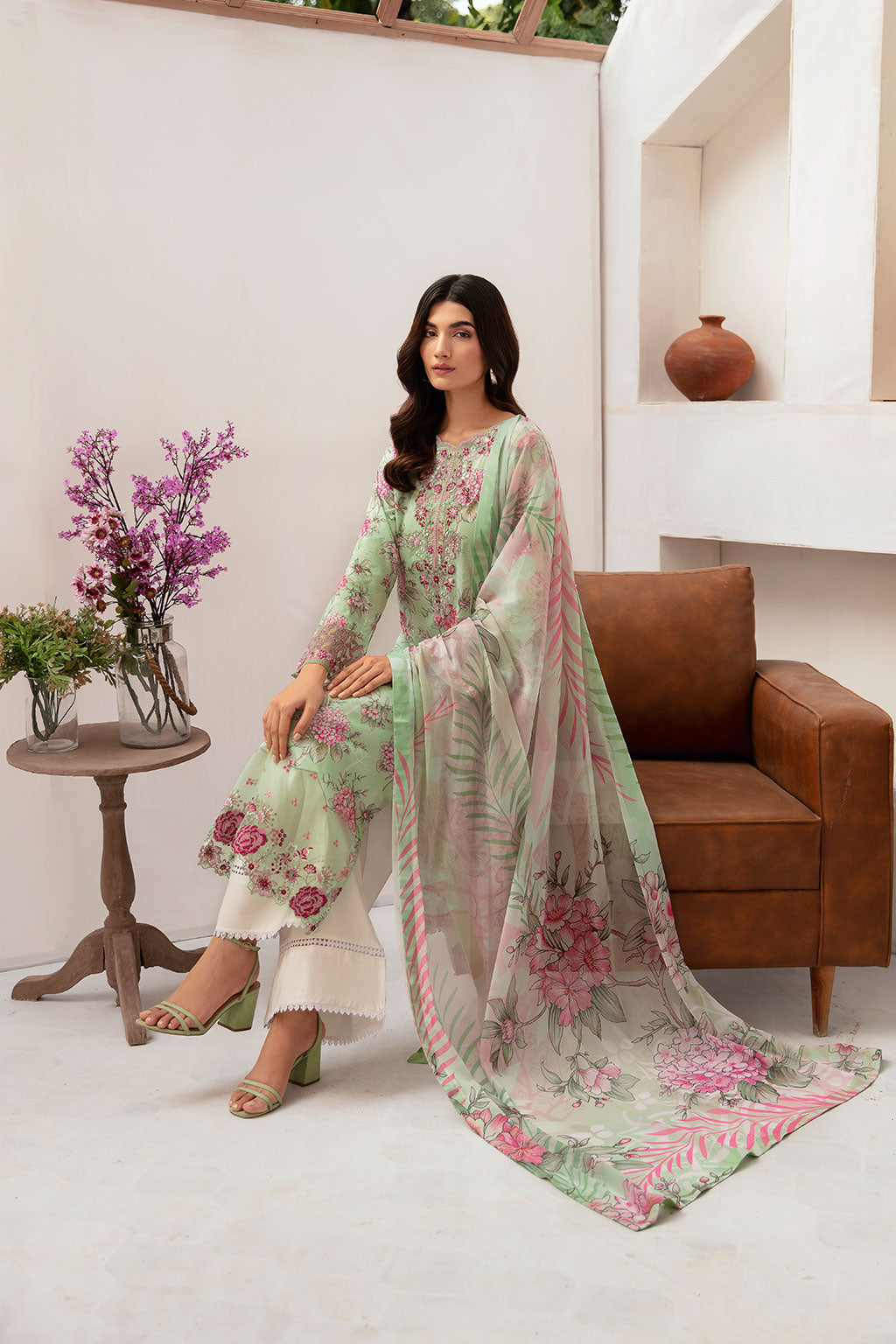 Ramsha | Rangrez Lawn Collection | N-702