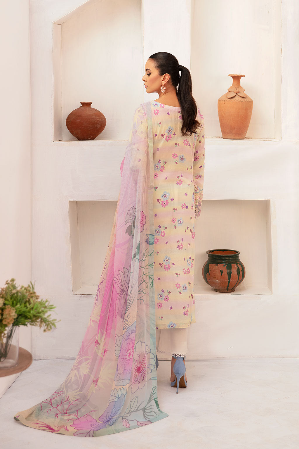 Ramsha | Rangrez Lawn Collection | N-704