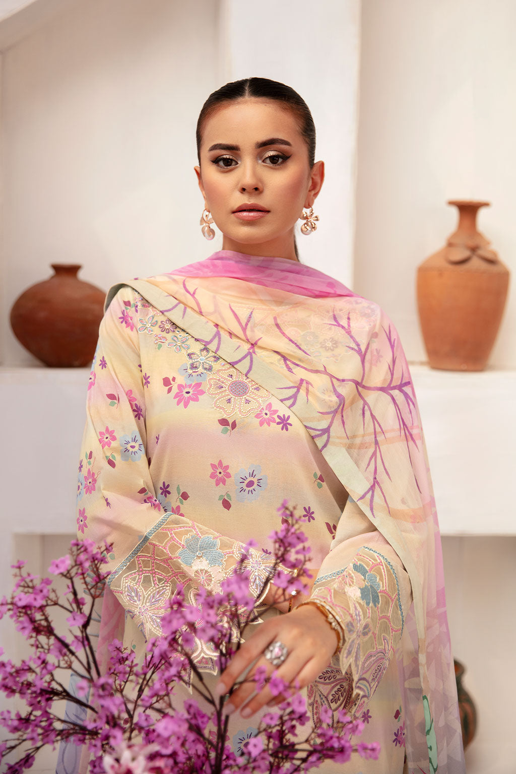 Ramsha | Rangrez Lawn Collection | N-704