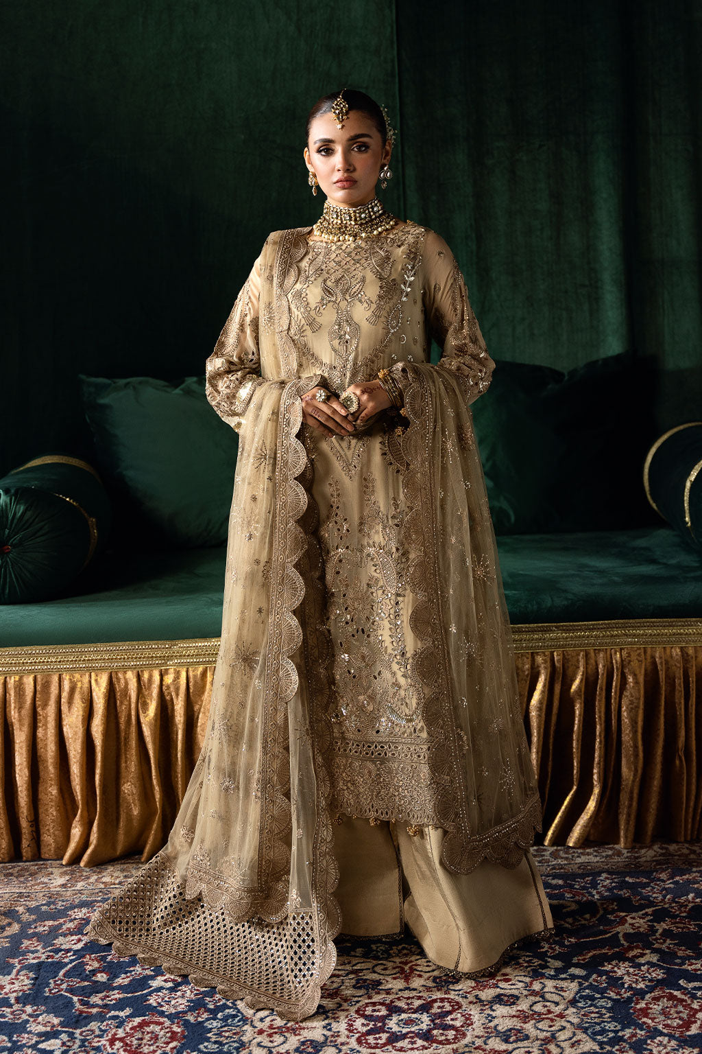 Ramsha | Dastak Luxury Chiffon Collection | Q-207