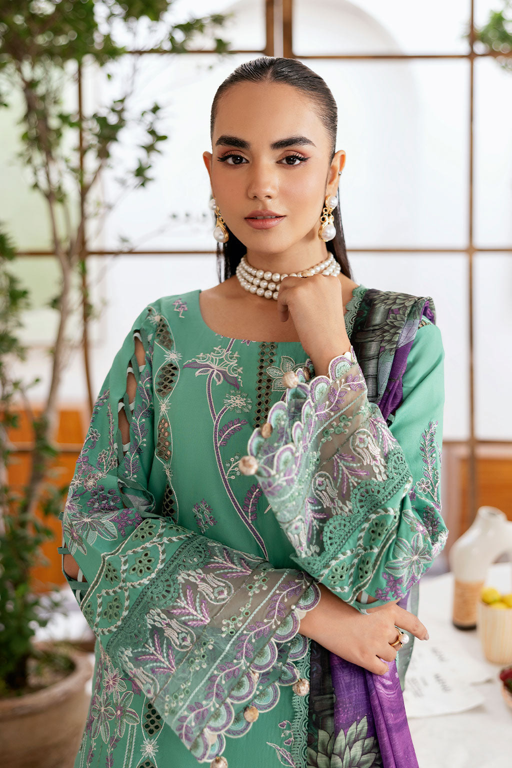 Ramsha | Ghazal Luxury Lawn | G-404