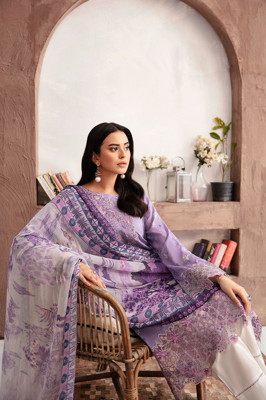Ramsha | Rangrez Lawn Collection | N-708