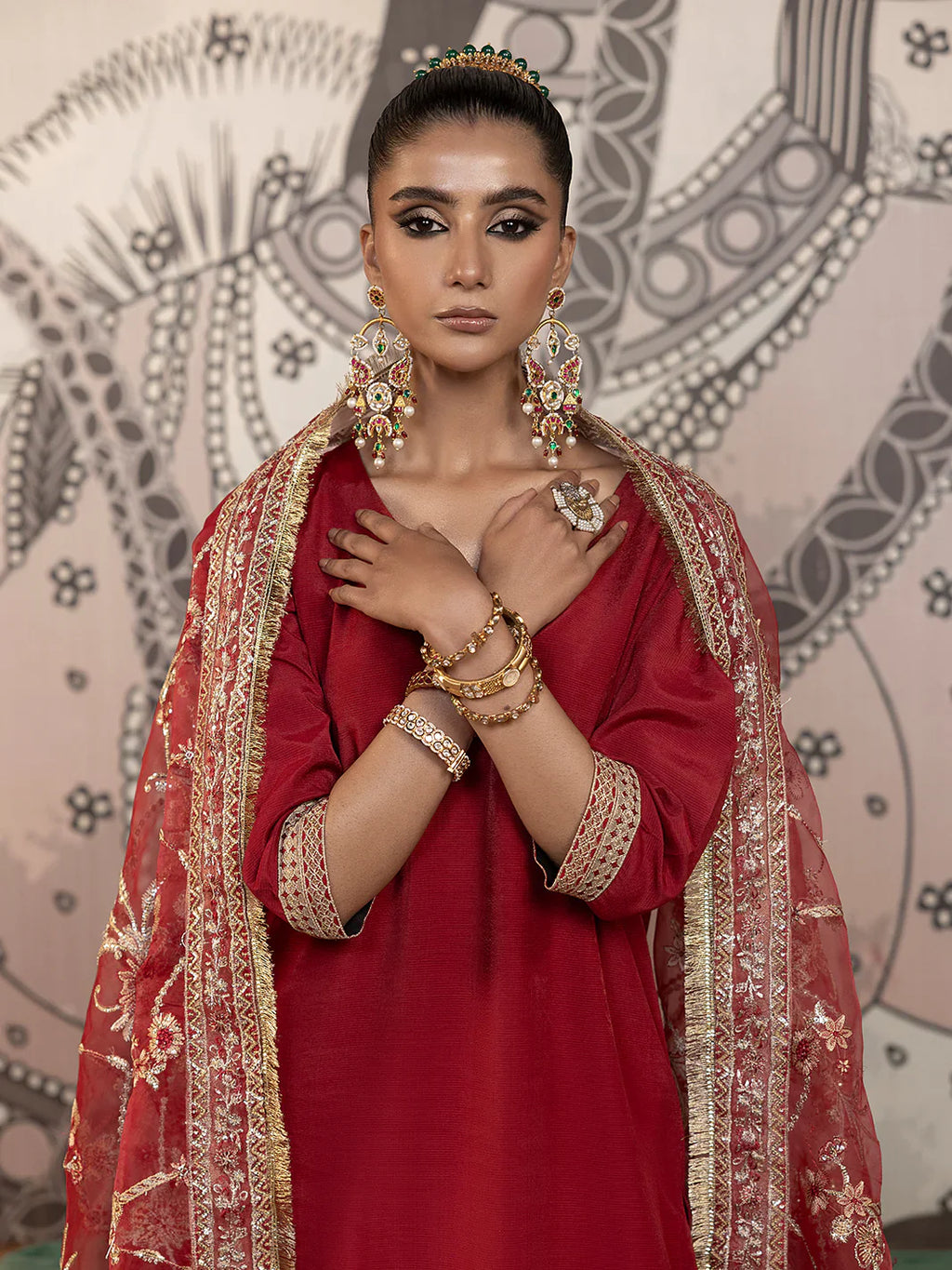 Hemstitch | Raw Silk Edit '25 | Rose