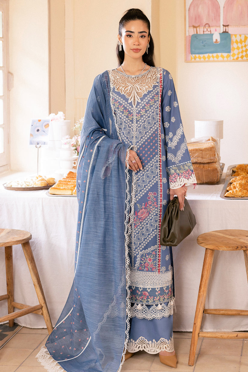 Saad Shaikh | LaAmour Luxury Lawn | Una - House Of Anaya