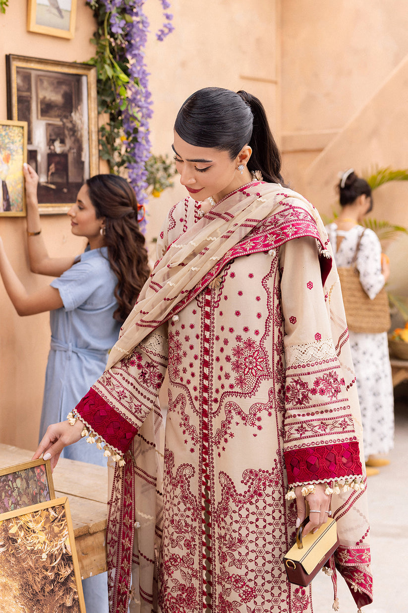 Saad Shaikh | LaAmour Luxury Lawn | Zena - House Of Anaya