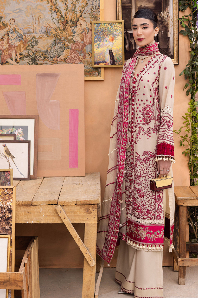 Saad Shaikh | LaAmour Luxury Lawn | Zena - House Of Anaya