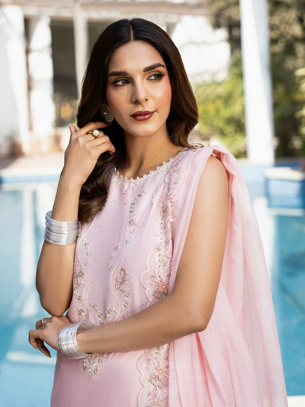 Izel | Mahveen Festive Lawn 25 | SAFA