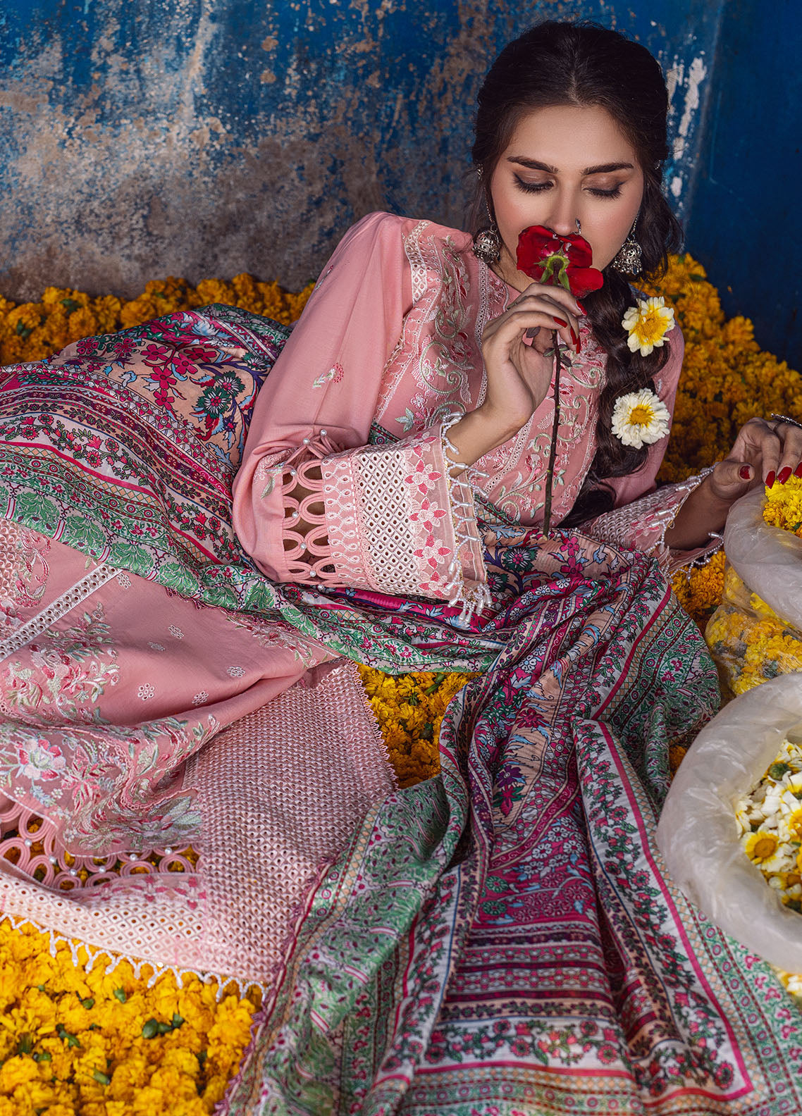 Sahane | Sahakari Chikankari Lawn Edit 24 | Mohini - Riwayat-e-Khas
