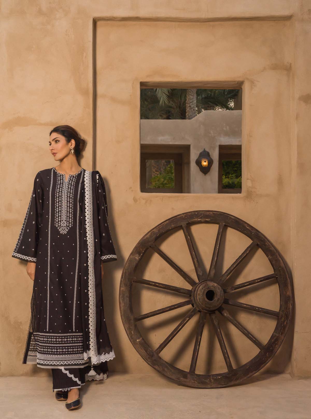 Sahar | Mirage Spring Luxury 24 | Chikankari 3 Piece - Riwayat-e-Khas