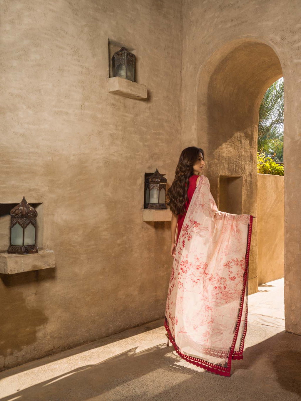 Sahar | Mirage Spring Luxury 24 | Slub Lawn 3 Piece (Embroidered) - Riwayat-e-Khas
