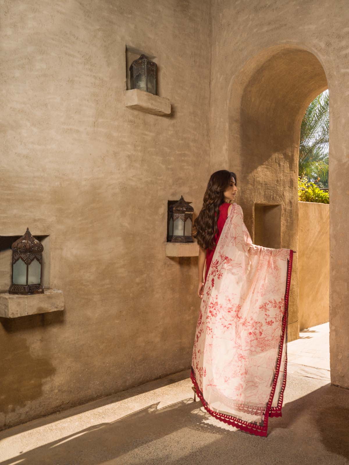 Sahar | Mirage Spring Luxury 24 | Slub Lawn 3 Piece (Embroidered) - Riwayat-e-Khas