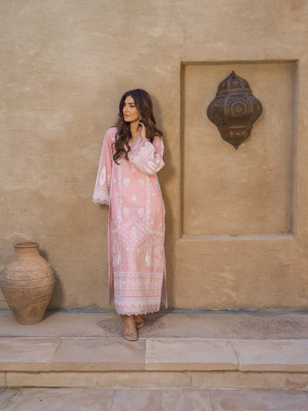 Sahar | Mirage Spring Luxury 24 | Chikankari 3 Piece - Riwayat-e-Khas