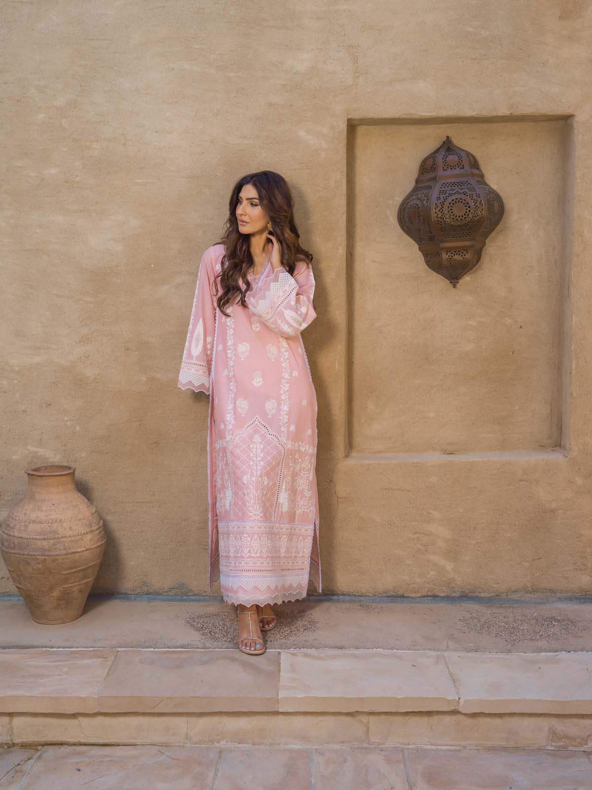 Sahar | Mirage Spring Luxury 24 | Chikankari 3 Piece - Riwayat-e-Khas