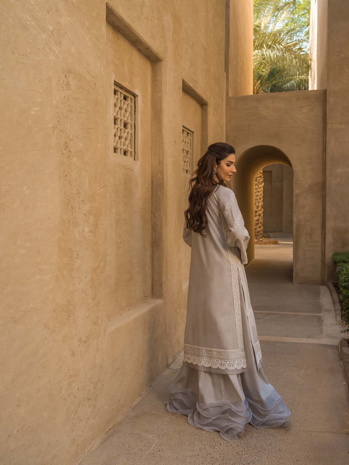 Sahar | Mirage Spring Luxury 24 | Chikankari 3 Piece - Riwayat-e-Khas