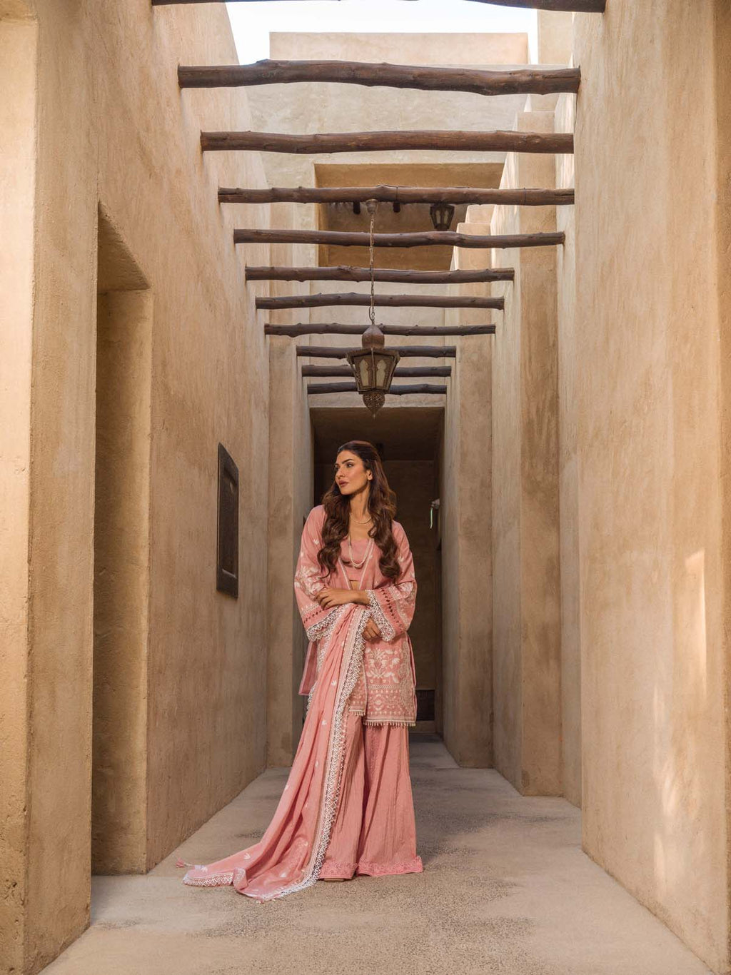 Sahar | Mirage Spring Luxury 24 | Chikankari 3 Piece - Riwayat-e-Khas