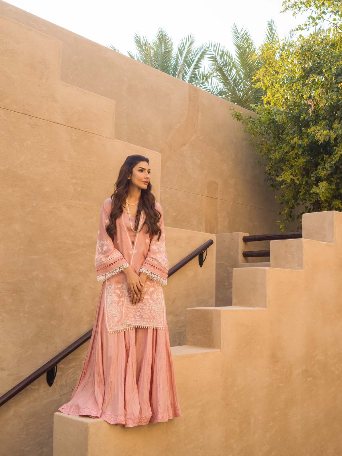 Sahar | Mirage Spring Luxury 24 | Chikankari 3 Piece - Riwayat-e-Khas