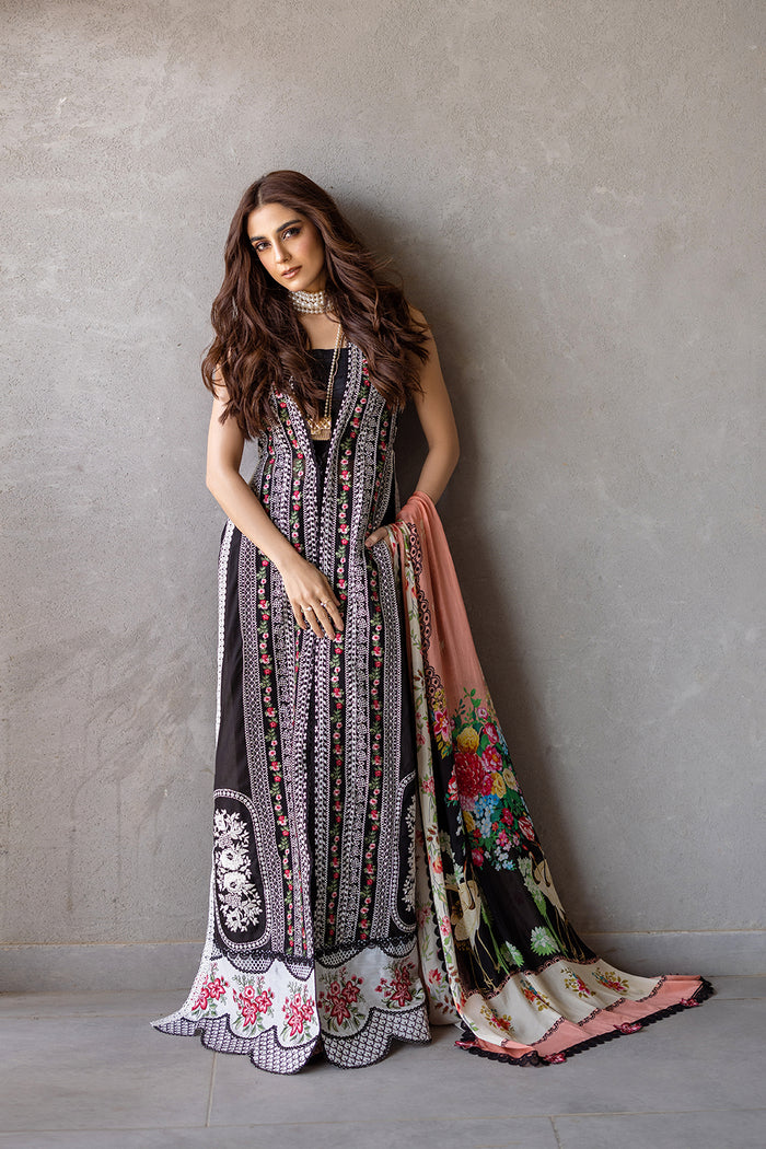 Saira Rizwan | Luxury Lawn 24 | EMBER - SRLL24-06 - House Of Anaya