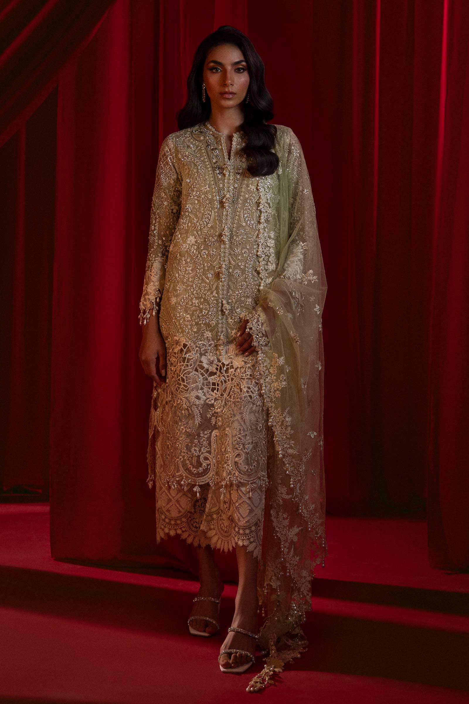 Sana Safinaz | Nura Festive 24 | N241-003-3CT - House Of Anaya