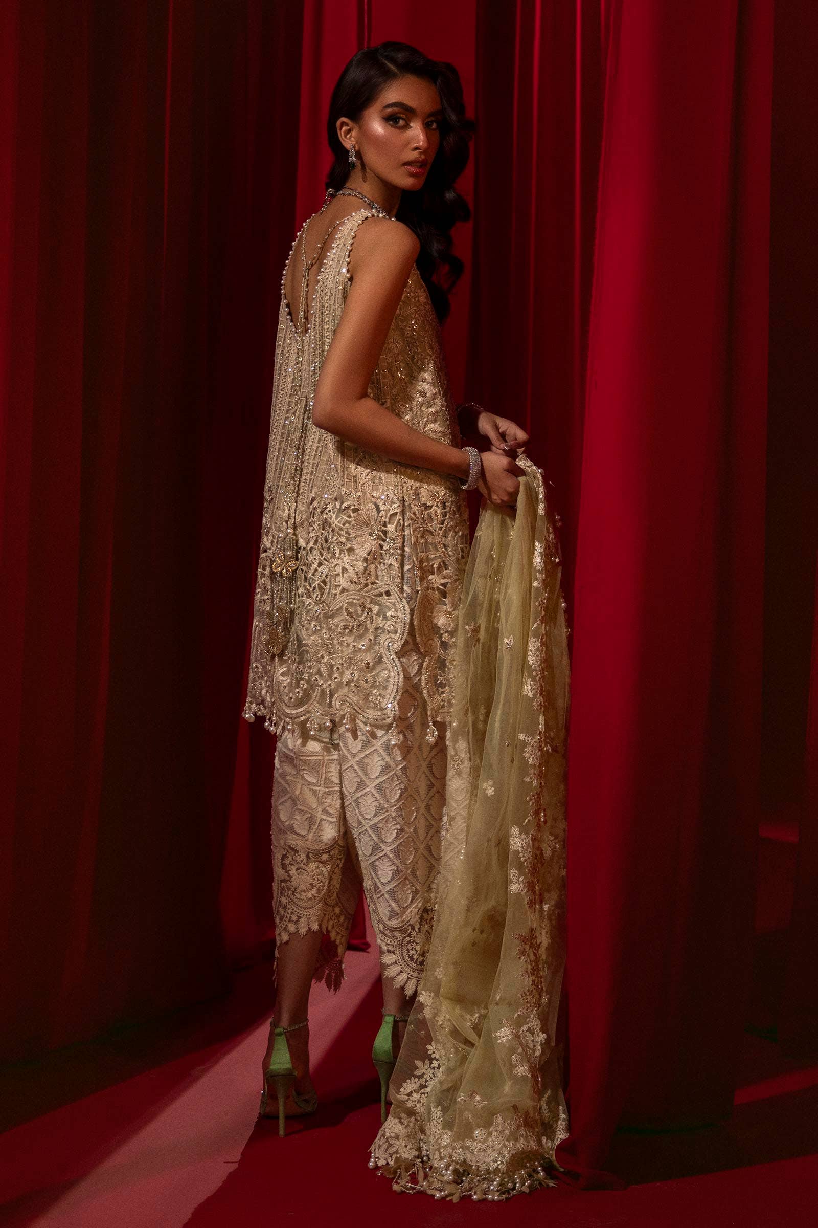 Sana Safinaz | Nura Festive 24 | N241-003-3CT - House Of Anaya