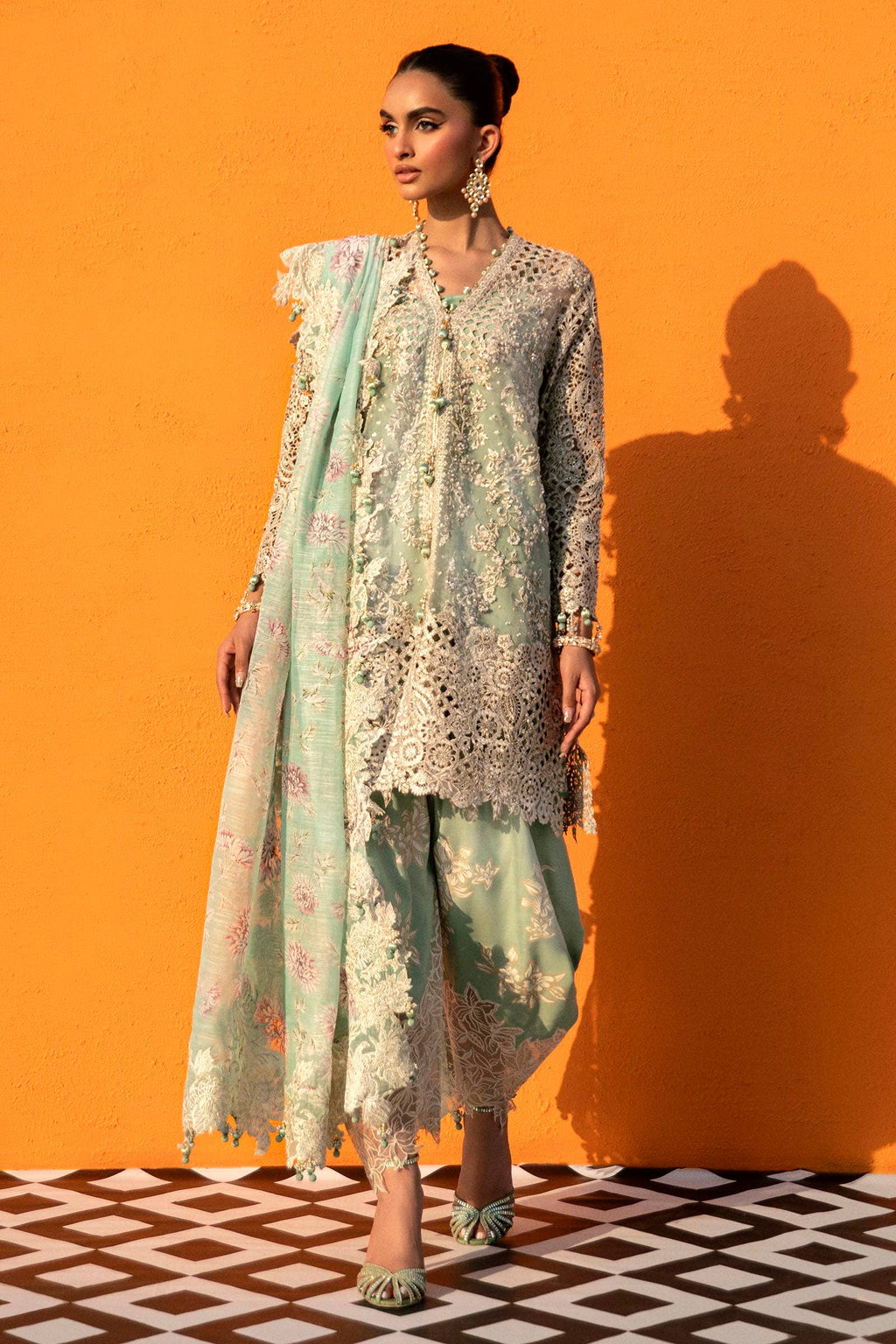 Sana Safinaz | Nura Festive 24 | N241-007-3CV - House Of Anaya