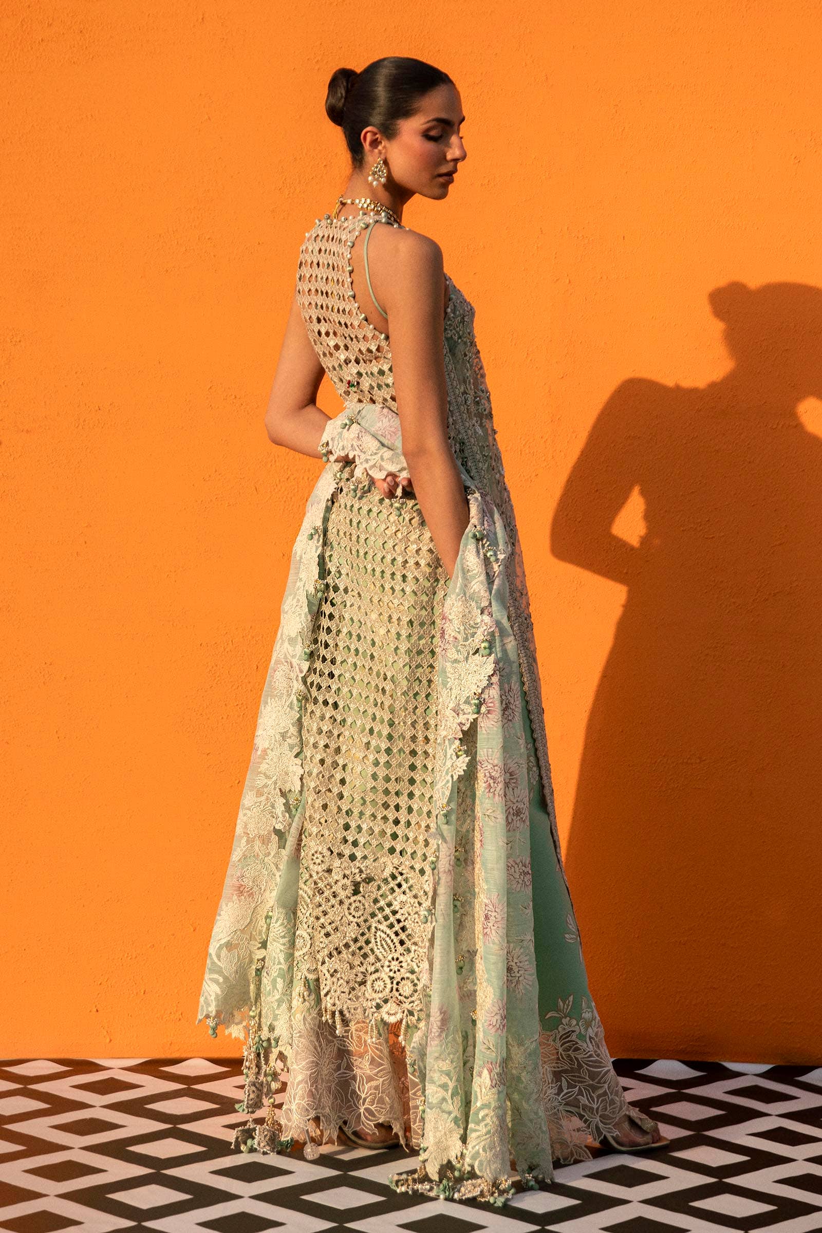 Sana Safinaz | Nura Festive 24 | N241-007-3CV - House Of Anaya