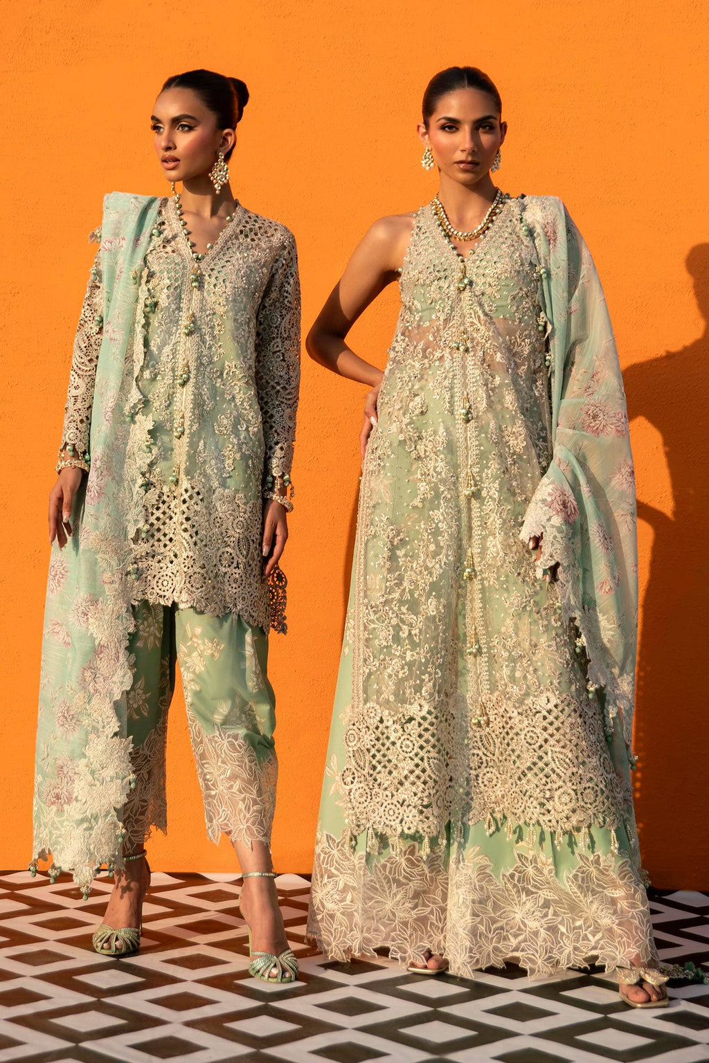 Sana Safinaz | Nura Festive 24 | N241-007-3CV - House Of Anaya