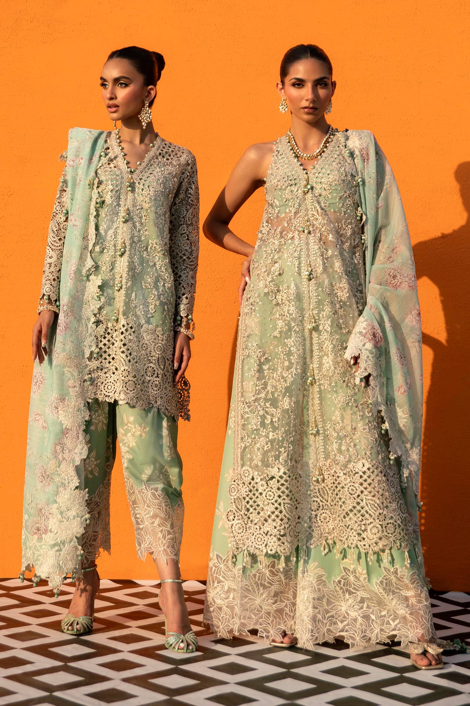 Sana Safinaz | Nura Festive 24 | N241-007-3CV - House Of Anaya