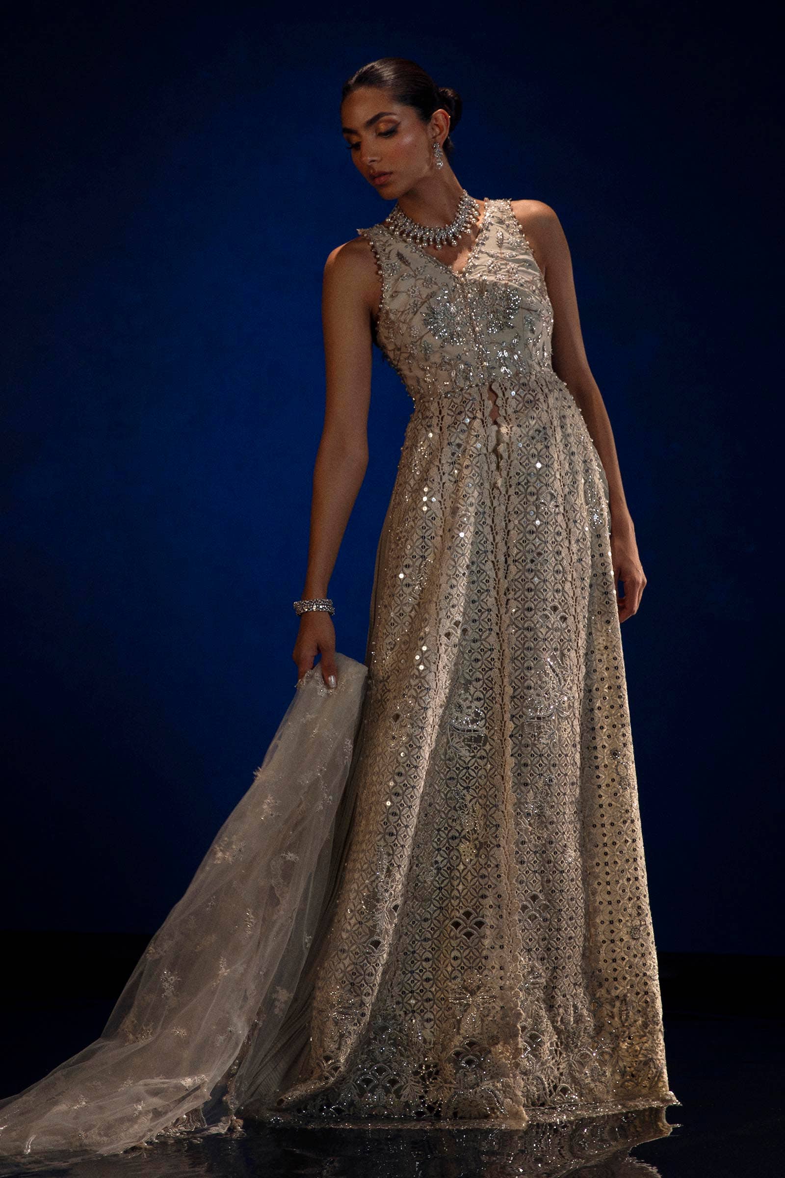 Sana Safinaz | Nura Festive 24 | N241-009-3CT - House Of Anaya