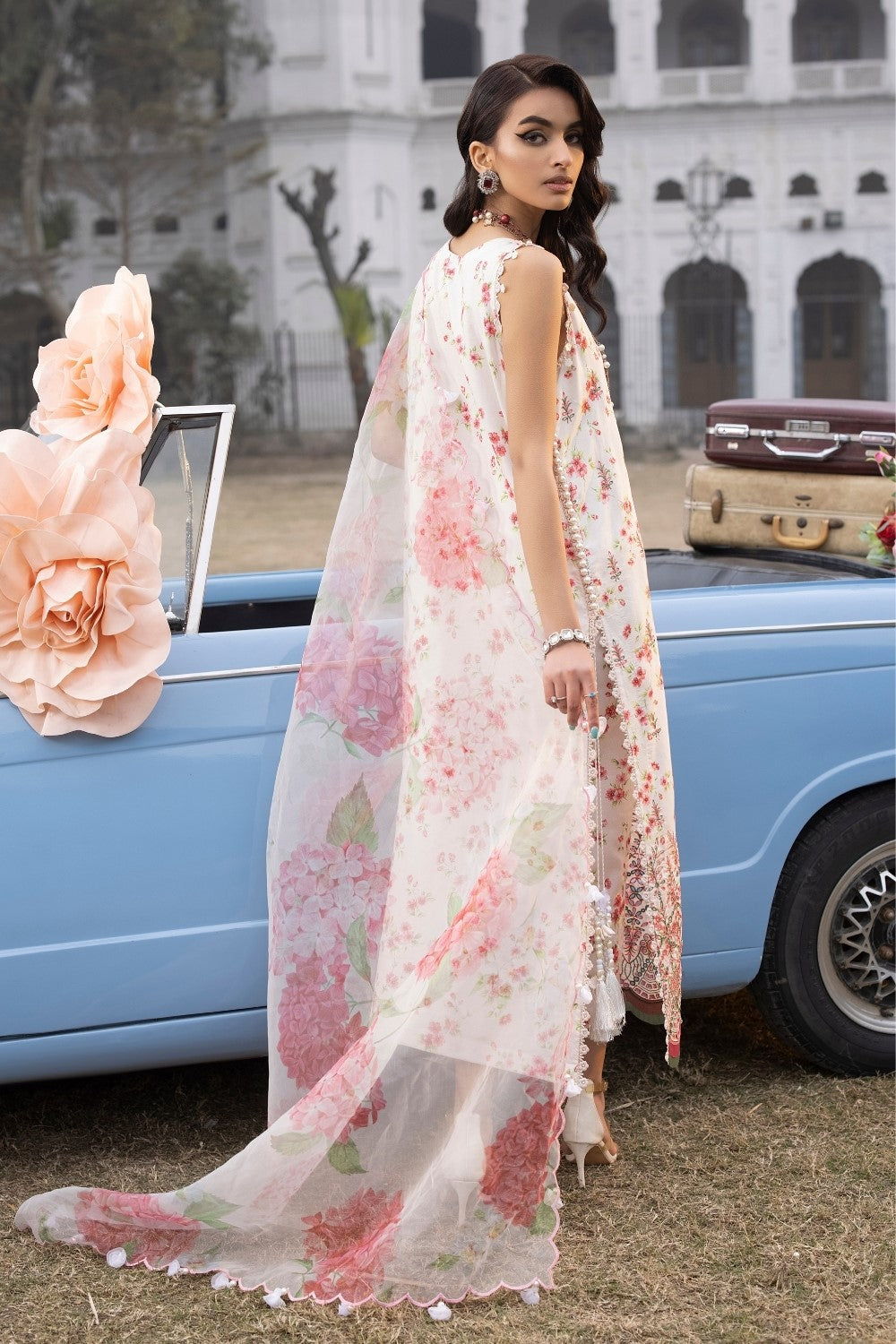 Ittehad | Embroidered Lawn | I-14 - House Of Anaya