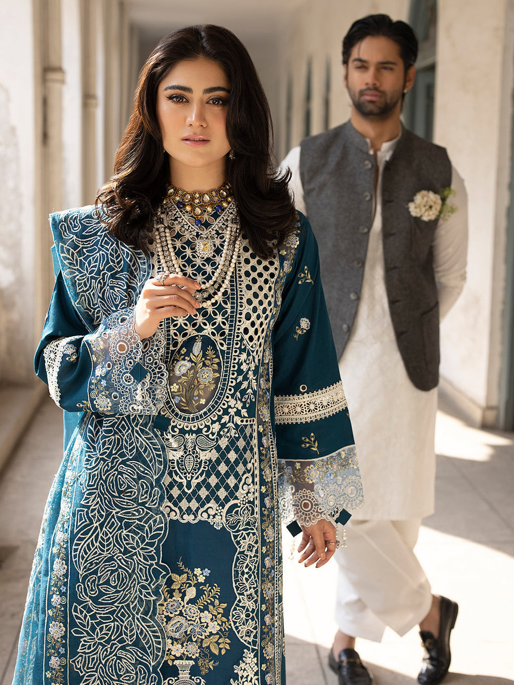 Mahnur | Mahrukh Luxury Lawn 24 | SERENE - Riwayat-e-Khas