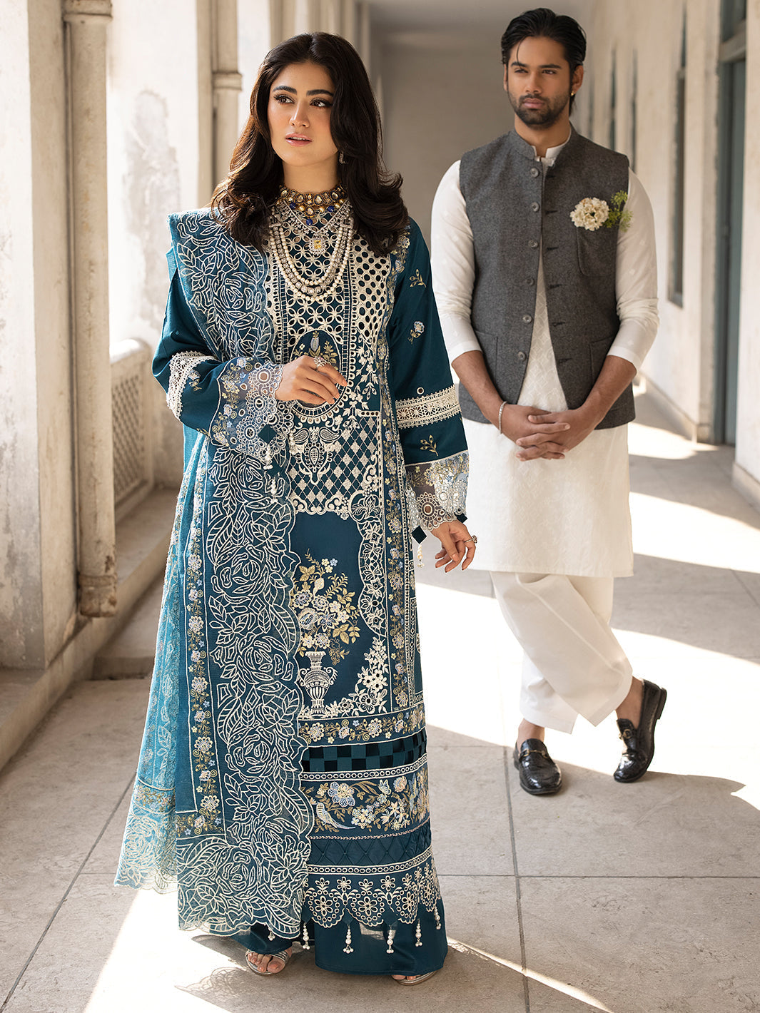 Mahnur | Mahrukh Luxury Lawn 24 | SERENE - Riwayat-e-Khas