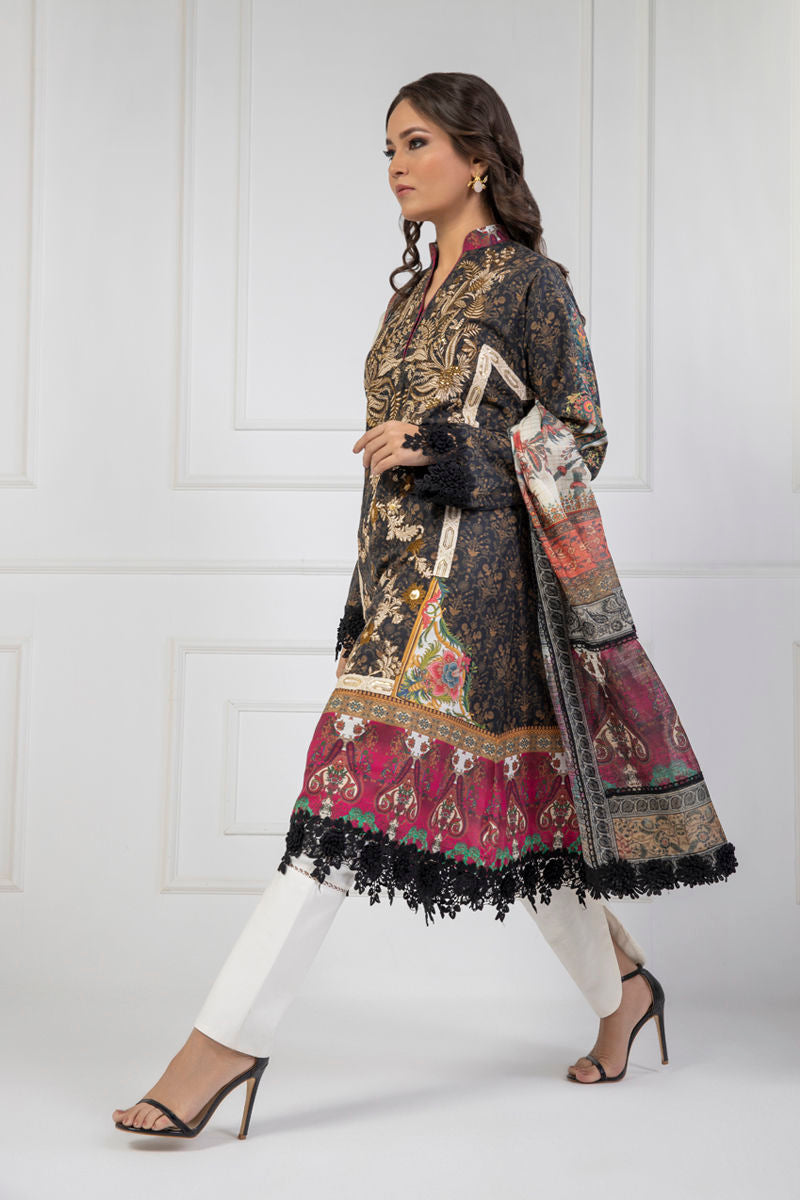 Shamaeel Ansari | Lawn 24 | LV113 - Riwayat-e-Khas