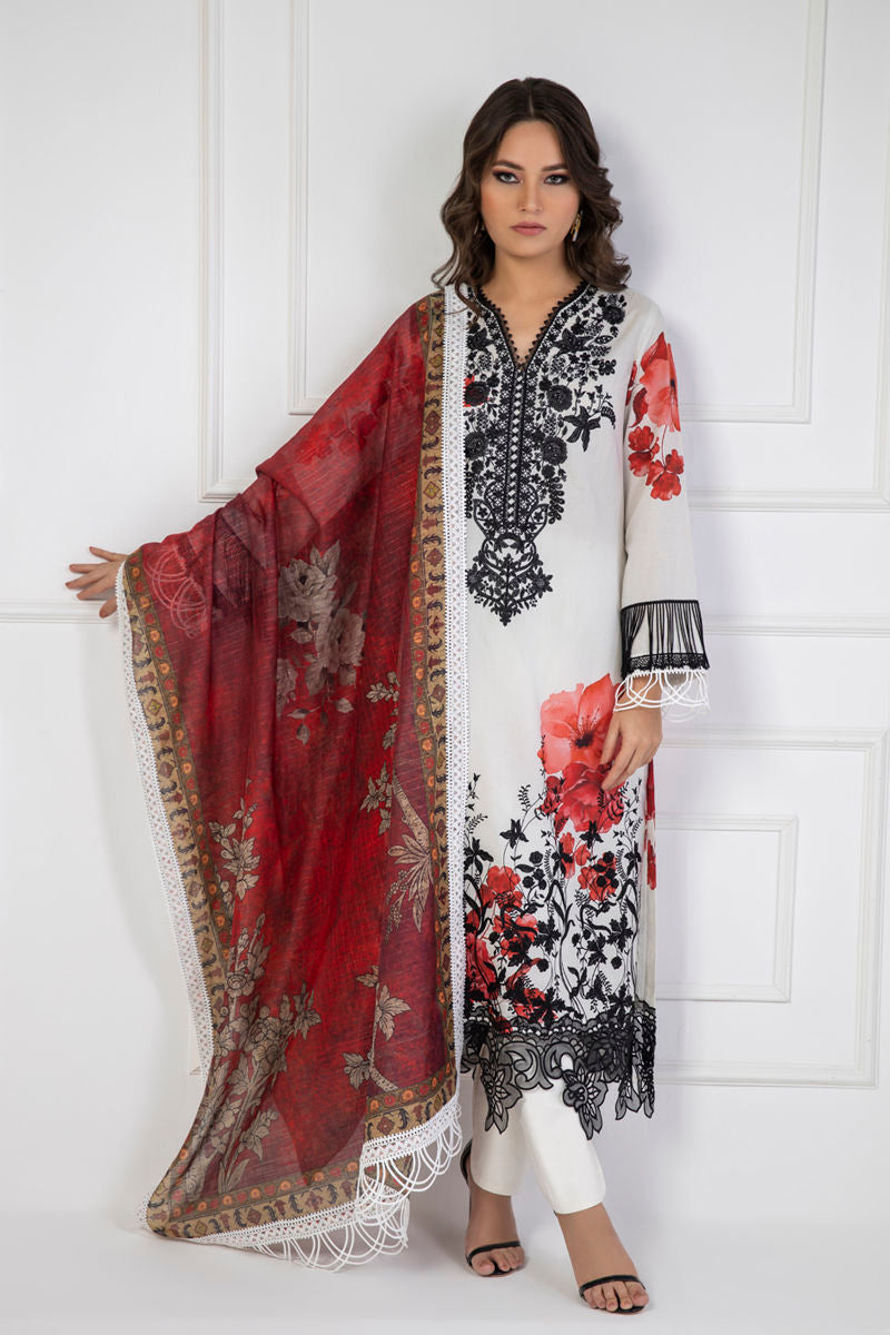 Shamaeel Ansari | Lawn 24 | LV114 - Riwayat-e-Khas