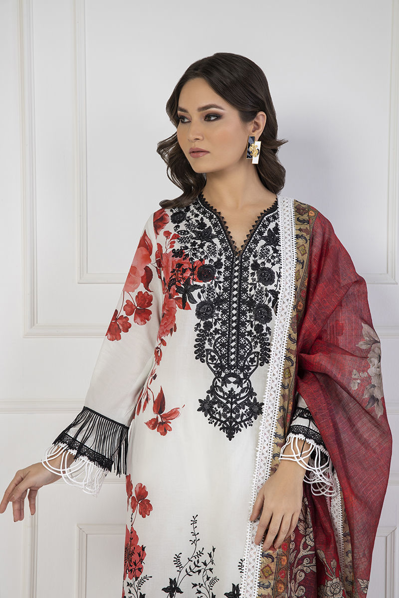 Shamaeel Ansari | Lawn 24 | LV114 - Riwayat-e-Khas