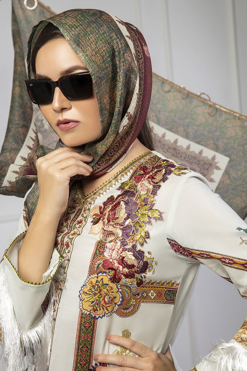 Shamaeel Ansari | Lawn 24 | LV11 - Riwayat-e-Khas