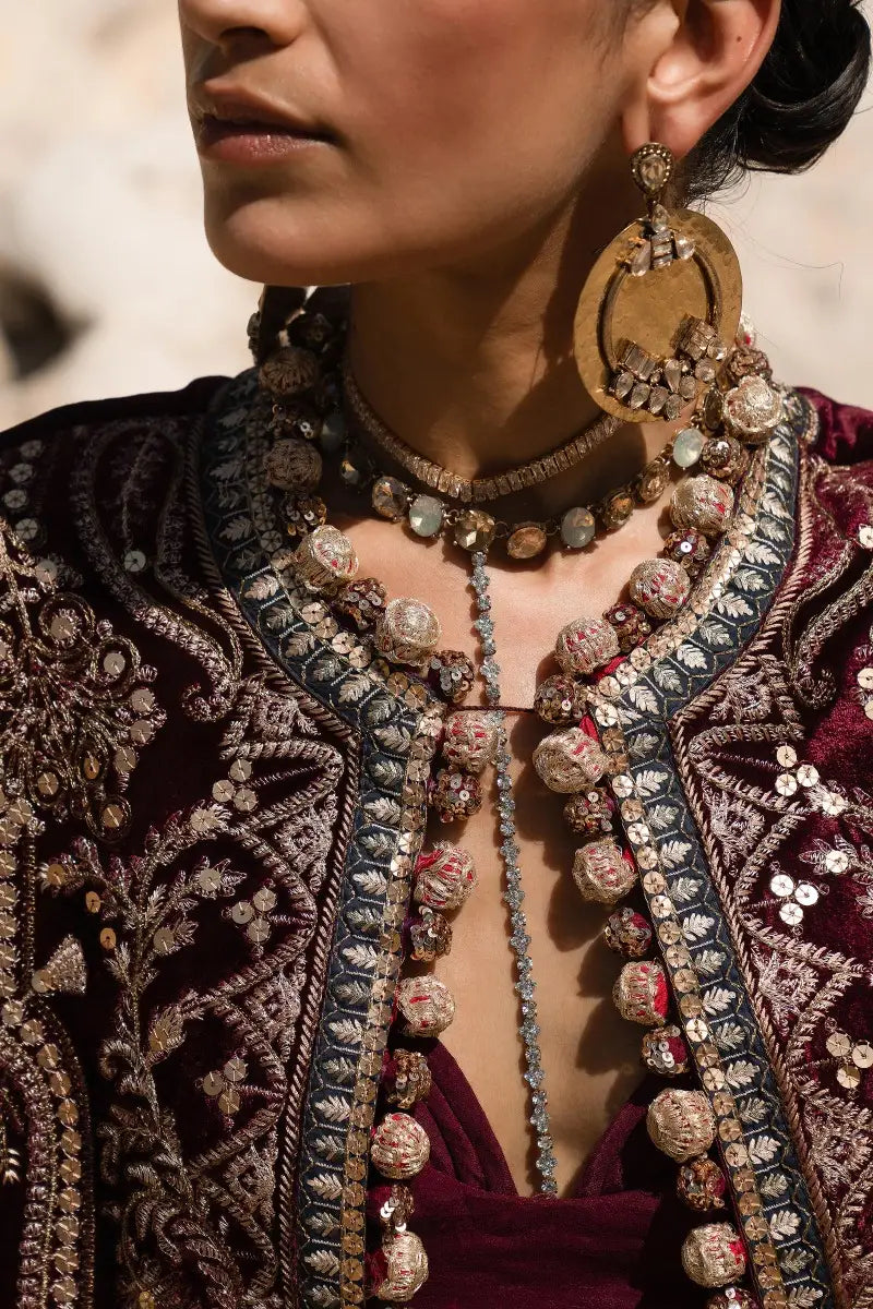 Sana Safinaz | Winter Luxury 23 | V231-003-CP - House Of Anaya