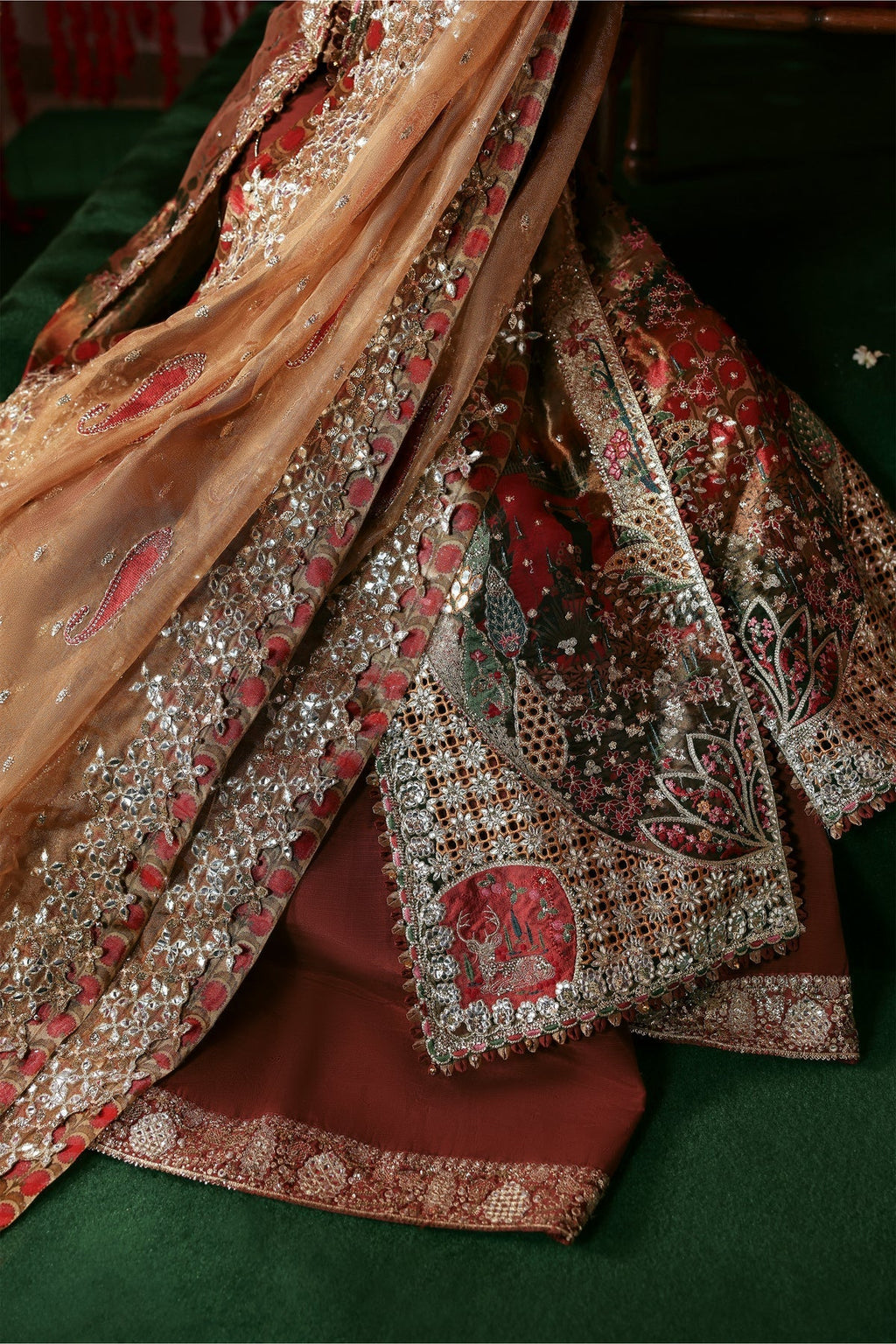 Afrozeh | Shehnai Wedding Formals 25 | Poshna
