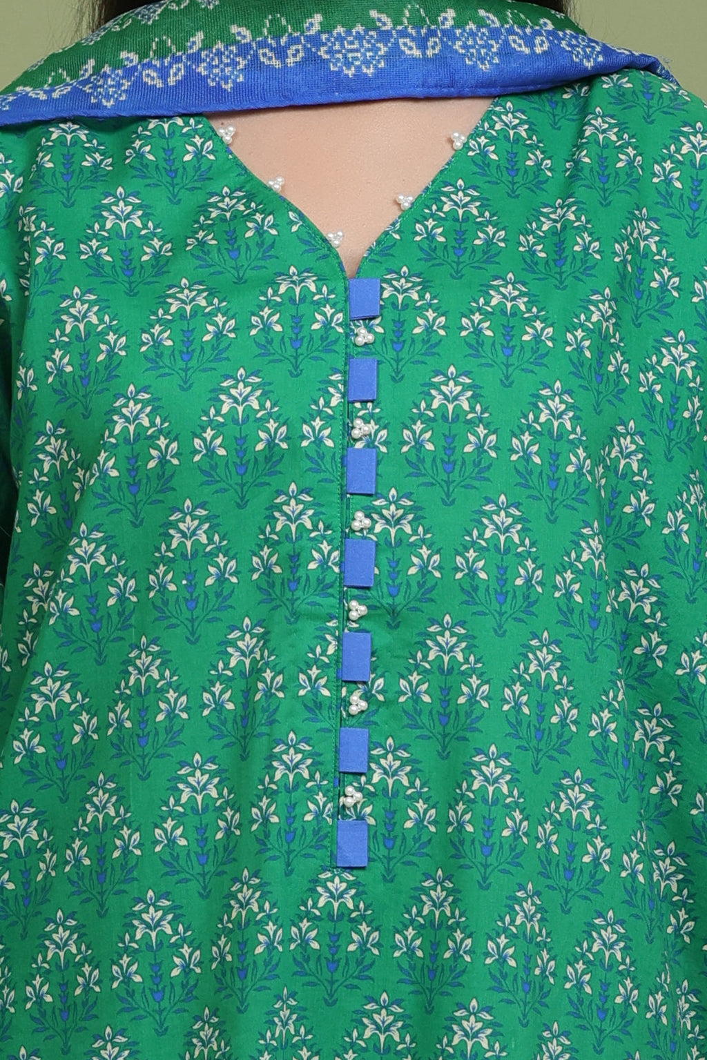 Zellbury | Unstitched 3 Piece Lawn | Shirt Shalwar Dupatta - 1697 - Libasekhas