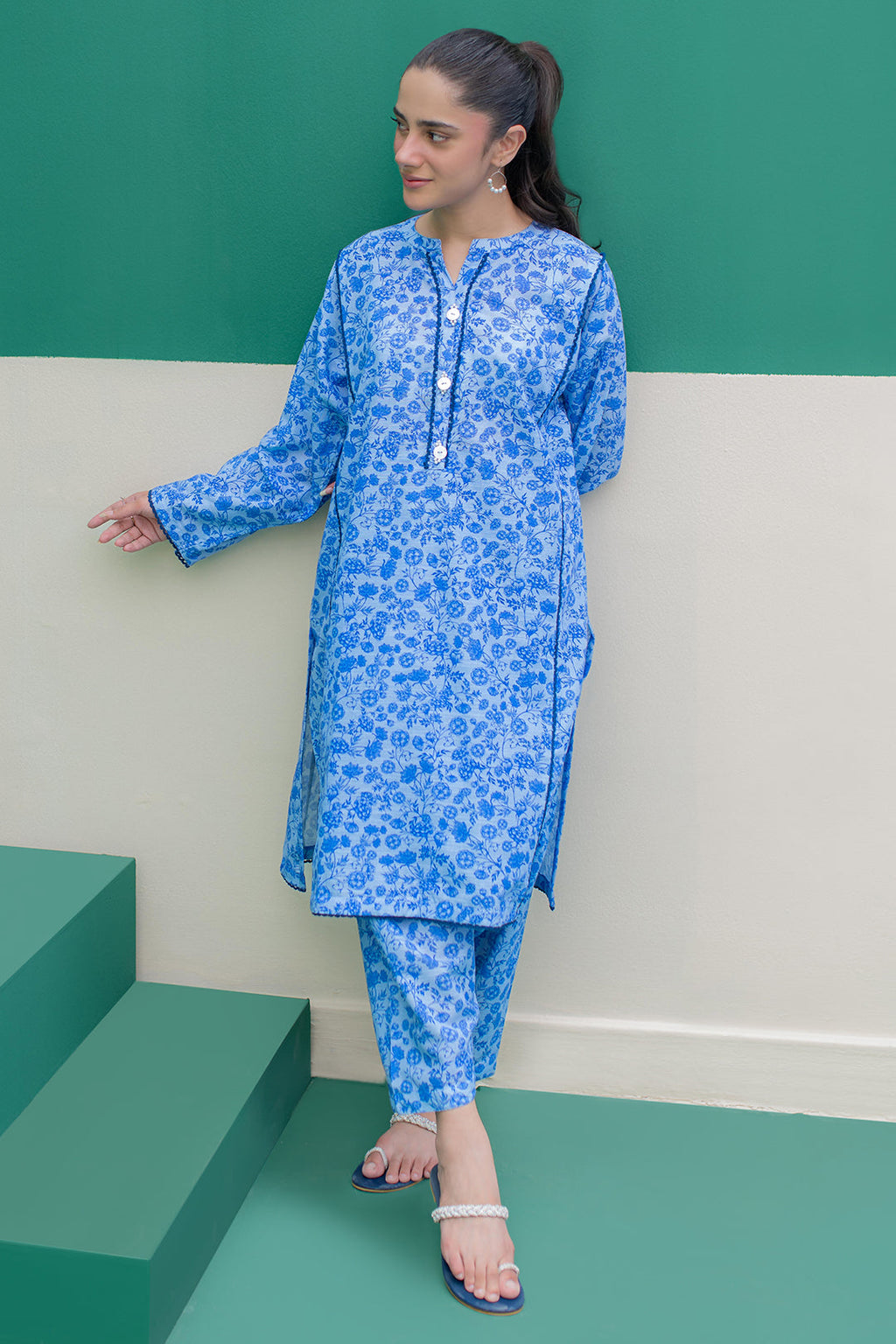 Zellbury | Winter Pret | Kurta Trouser - 3062 - Libasekhas